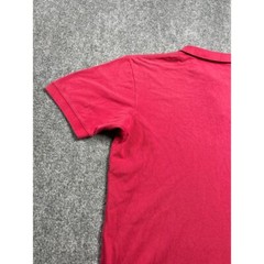 Disney Park Men’s Red T-Shirt Short Sleeve Collared Neck Size L