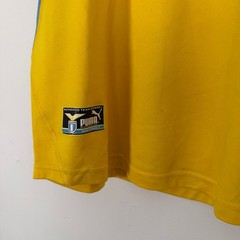 Vintage Y2K SS Lazio Italy FIFA Puma Soccer Football Sports Jersey Yellow Medium
