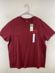 Goodfellow & C Red Men’s T Shirt “Cheers” Short Sleeve NEW w/Tags Size X-Large
