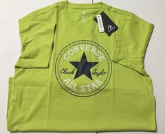 Converse Men SS Crew T-Shirt Tee “ALL STAR CHUCK TAYLOR PATCH EDITION”