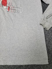 AND1 Shirt Mens Large Gray Long Sleeve Basketball Player Graphic Tee T-Shirt