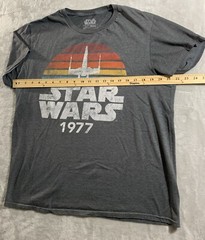 Star Wars 1977 Official Mens T-Shirt Size L