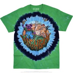 GRATEFUL DEAD-HIGHGATE-VT-BEARS-2 Side-TIE DYE T-SHIRT S-M-L-XL-XXL Garcia,Wier
