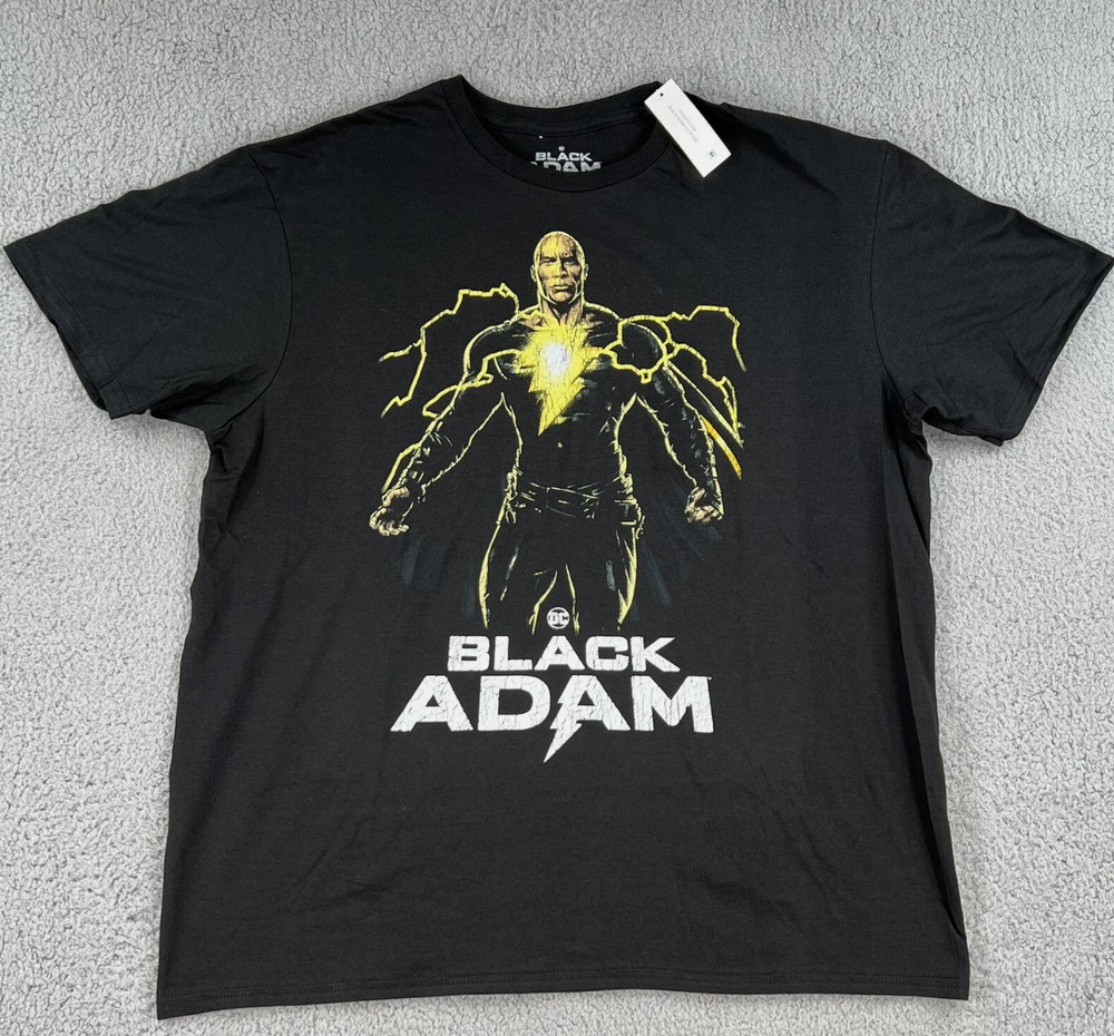 Black Adam DC Movie T-Shirt Black Shirt Unisex