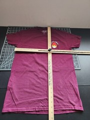 Eighty Eight Mens Burgundy Socially Distant mask t shirt Size small