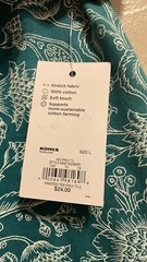 Mens Teal Tshirt Premier Flex 21” P2P 30” Length Large Orig $24