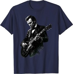 Abraham Lincoln Abe Lincoln Playing Guitar Retro Vintage T-Shirt