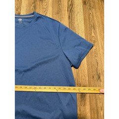 Athletic Works DriWorks Mens 3XL Blue Performance T-Shirt AW15100123754B
