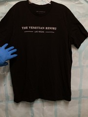 THE VENETIAN RESORT LAS VEGASUnisex T Shirt; BLACK ; XL; PreOwnd & V Good Cond