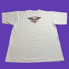 Taco Johns Mens Large Graphic Restaurant Promo Anti Taco Bell T Shirt Y2K Vtg
