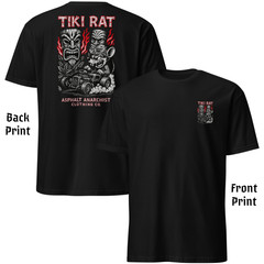 Tiki Rat | Soft-Style Tee | Back Print | Lowbrow Retro Luau Gear