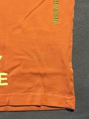 NIKE Small Orange T Shirt World Tour (Small Stain In the Back)