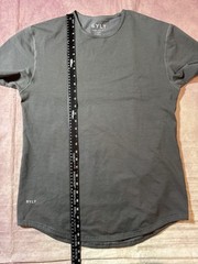 BYLT Drop Cut Lux Shirt Men’s Large S/S Athletic Gym Performance Stretch Workout
