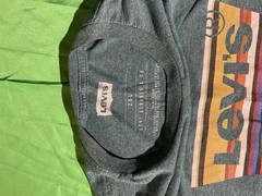 Levi’s T-Shirt Men’s Teal Batwing Logo Graphic Tee Short Sleeve Casual Shirt XXL