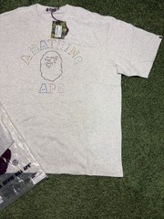 A Bathing Ape Rhinestone Collage Relaxed Fit Tee Size 3xl