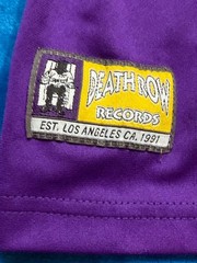Death Row Records Los Angeles 91 Purple Jersey Size XL