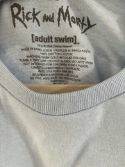 Rick and Morty Men’s large shirt Trippy Adult Swim
