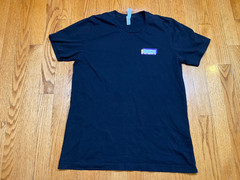 FACEBOOK Artificial Intelligence logo EMPLOYEE T-SHIRT Black Medium Poke Meta AI