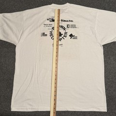 Vtg 90’s Running Shirt XL Fruit of The Loom Best Sunset Run Double Sided Graphic