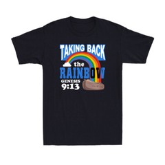 Taking Back The Rainbow Genesis 9:13 Noah’s Ark Vintage Men’s T-Shirt T-shirt
