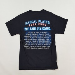 Rascal Flats 2006 Tour Size XS Country Music Rock Tour Band Y2K Retro T Shirt