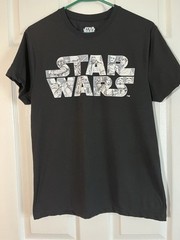 Mens C-life Group sz. S Black STARS WARS Graphic Tee