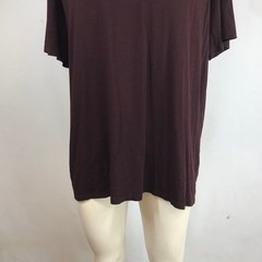 Vince Mens Pima Cotton Crew Neck T-Shirt Burgundy XL Short Sleeve Tee