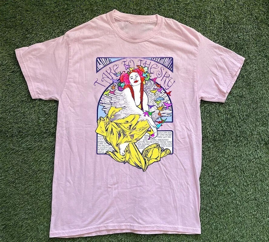 Hot Tori Amos t shirt Album S-235XL T-Shirt Light Pink