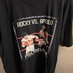 Rocky Movie Apollo Creed Creed Mickey Rocky Balboa Boxing T-Shirt XXL