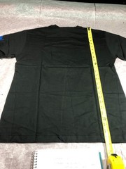 New, T shirt, colorful prints: “Taiwan, touch your heart” Black XL