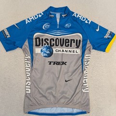 Men’s Nike Discovery Channel Cycling Jersey Trek Team Big Logo Size Medium