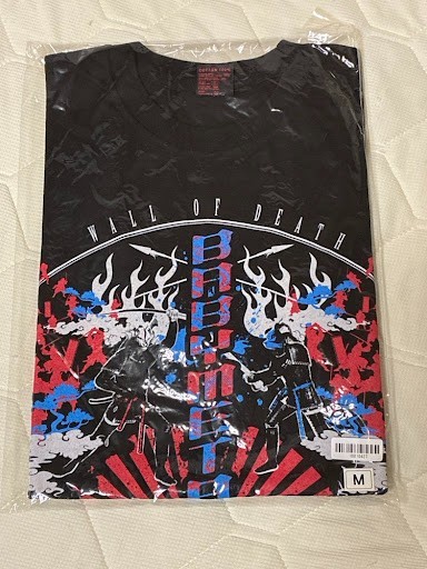 BABYMETAL Wall Of Death T-Shirt M Size Brand New Unopened Samurai WOD Tee