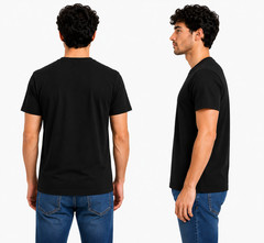 Gildan Heavy Cotton 5000 T-Shirt 3 & 5 Pack Men’s Blank Crew Neck Tee S-5XL