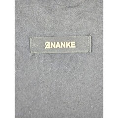 Ananke Tee Solid Black Minimalist Oversized Boxy Streetwear T-Shirt Men’s Size M