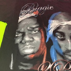 Biggie Tupac Rap Tee Shirt 2pac Original Flavor 2011 Xecutiv Music Group Medium