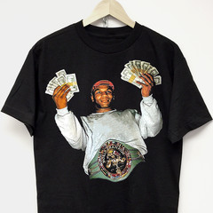 Iron Mike Tyson Rap Tee vintage 80s 90s hip hop streetwear black graphic t-shirt