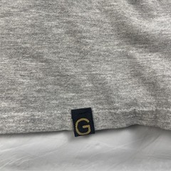 Goldtoe Shirt Men Large Gray Causal Basic Everyday Short Sleeve Tee