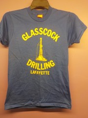 Glasscock Drilling Company – Lafayette Louisiana Vintage Men’s T-Shirt NEW