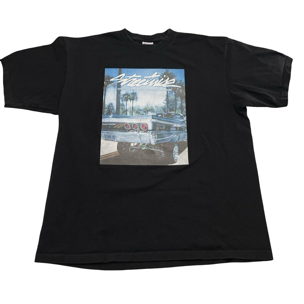 Streetwise Clothing Co. Ragtop Size 2XL Black Tee (Retail $35)