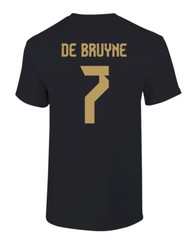 Belgium Soccer #7 Kevin De Bruyne World Football Fans Adult and Youth T-Shirt
