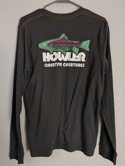 Howler Brothers Creative Creatures Shirt Mens Medium Graphic Long Sleeve