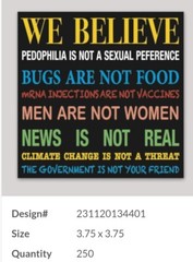 TOXIC ☢️ MASCULINITY STICKERS VARIETY PACK (3)