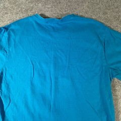 T&K Special Brand Gundam Robot Shirt XL Blue Mens Graphic Tee Anime Cartoon