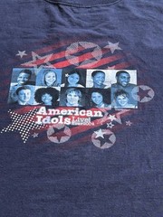Vintage American Idol 2004 Jennifer Hudson Fantasia Barrino Concert T-Shirt
