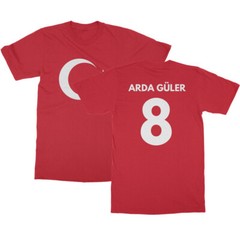 Turkey Soccer Cup Fan – Arda Guler 8 Jersey Style Unisex T-Shirt