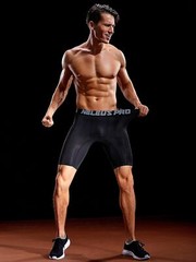 NELEUS Men’s 3 Pack Performance Compression Shorts Medium, 6028# 3 Pack: Black