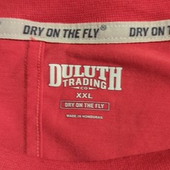Duluth Trading Co. Dry On The Fly Women’s Pink Solid Crew Neck T-Shirt 2XL