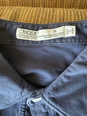 The Players Shirt in Peacoat Navy by Criquet (M)