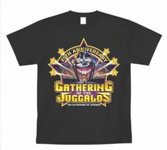 Insane Clown Posse Gathering Of The JUGGALOS 25yr Anniversary T shirt New S-5X