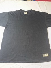 Black Faded Russel Athletic Pro Cotton Tee Size XL Essentials Y2K Essentials